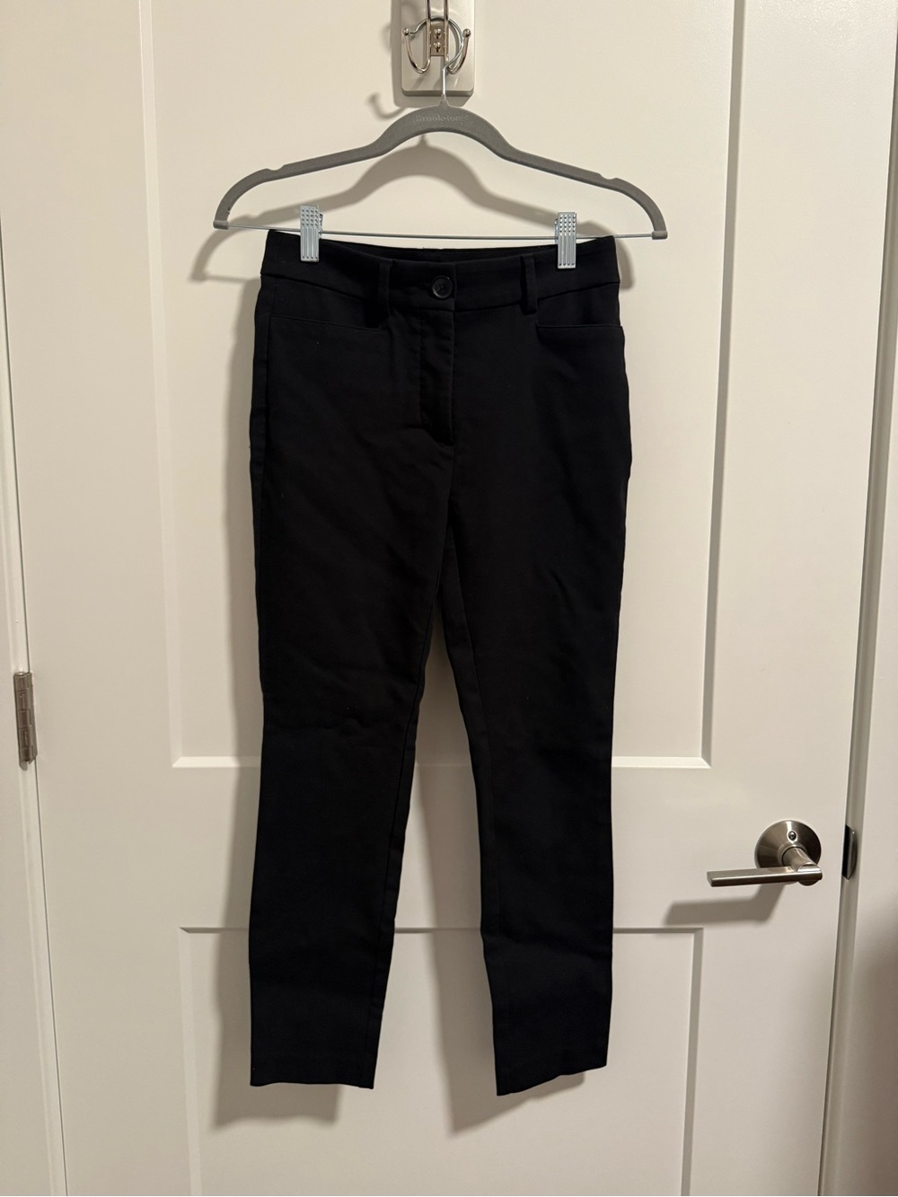 LOFT Petite Black Sutton Skinny Pants